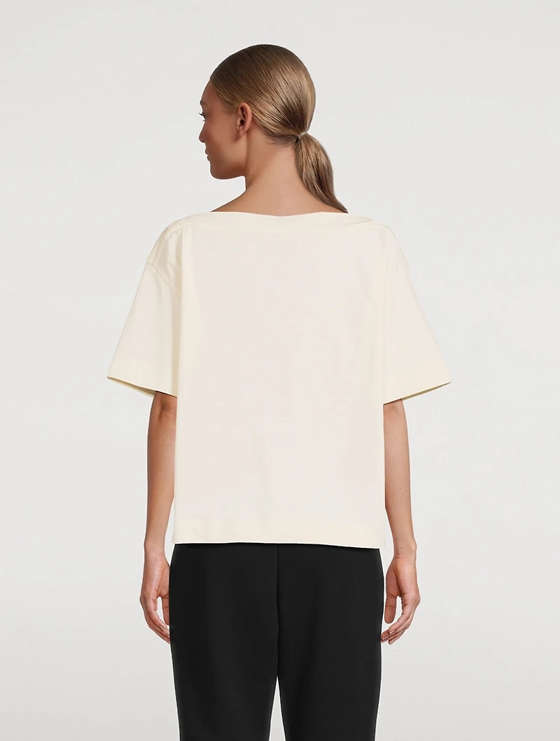 Embroidered-Logo T-Shirt