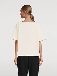 Embroidered-Logo T-Shirt