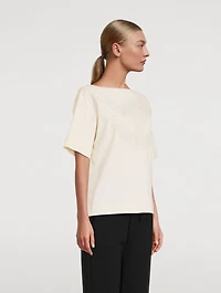 Embroidered-Logo T-Shirt