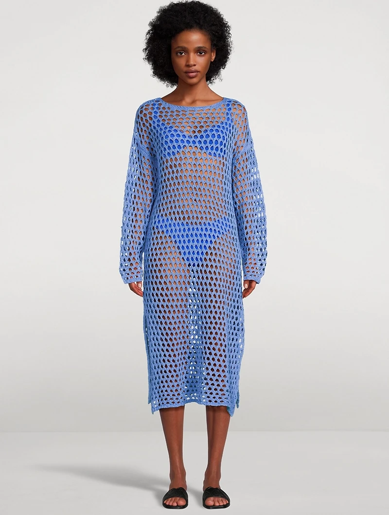 Crochet Knit Dress