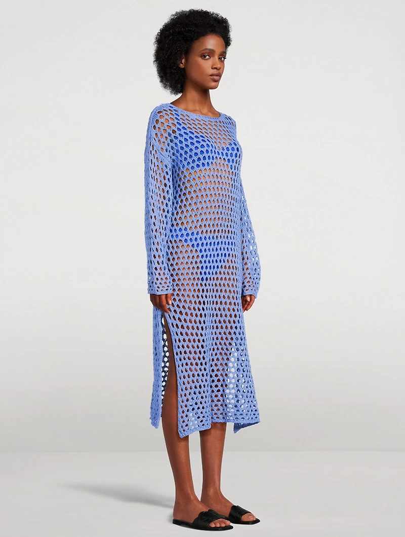 Crochet Knit Dress