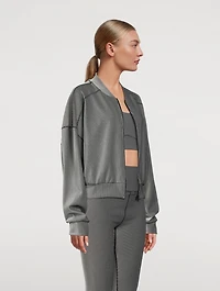 Stripe Ribbed Jacket