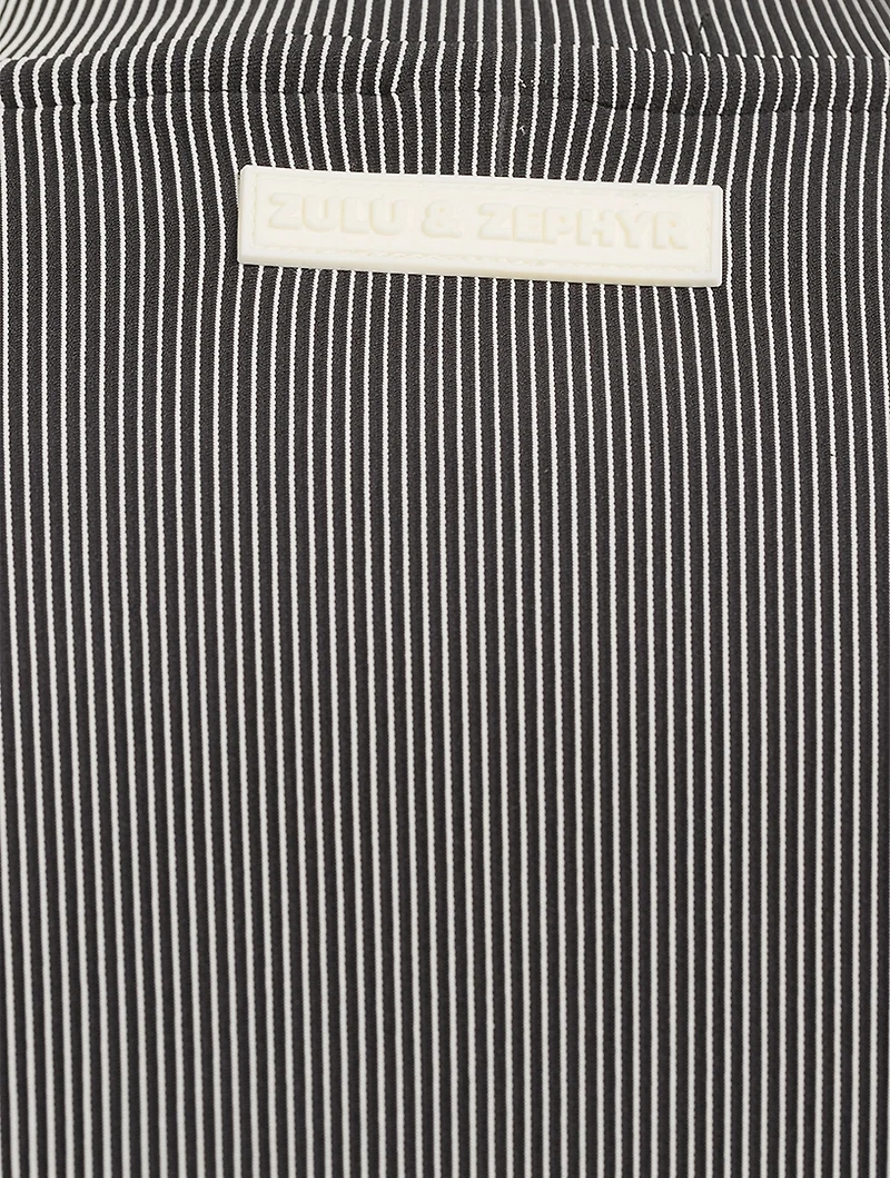 Stripe Ribbed Jacket