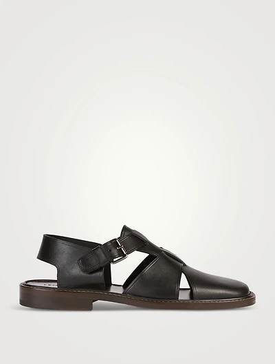 Leather Fisherman Sandals