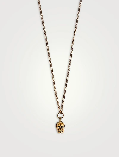 Victorian Skull Necklace