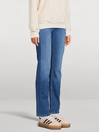 Rider Skimp Straight-Leg Jeans