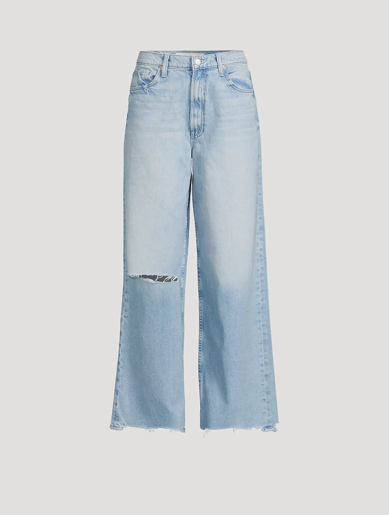 Spinner Wide-Leg Jeans