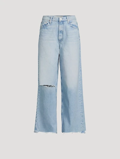 Spinner Wide-Leg Jeans