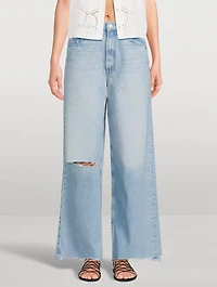 Spinner Wide-Leg Jeans