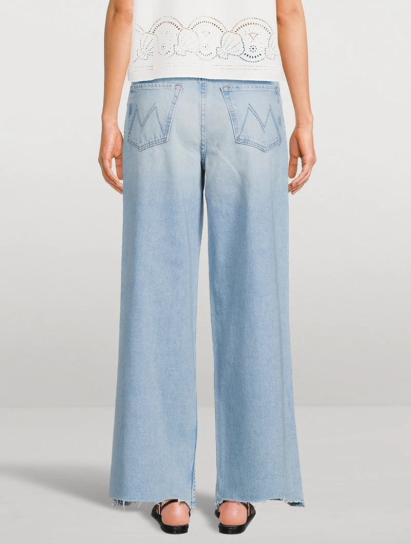 Spinner Wide-Leg Jeans