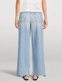 Spinner Wide-Leg Jeans