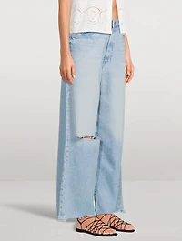 Spinner Wide-Leg Jeans