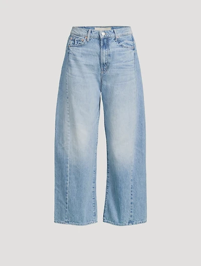 The Half-Pipe Curved-Leg Flood Jeans