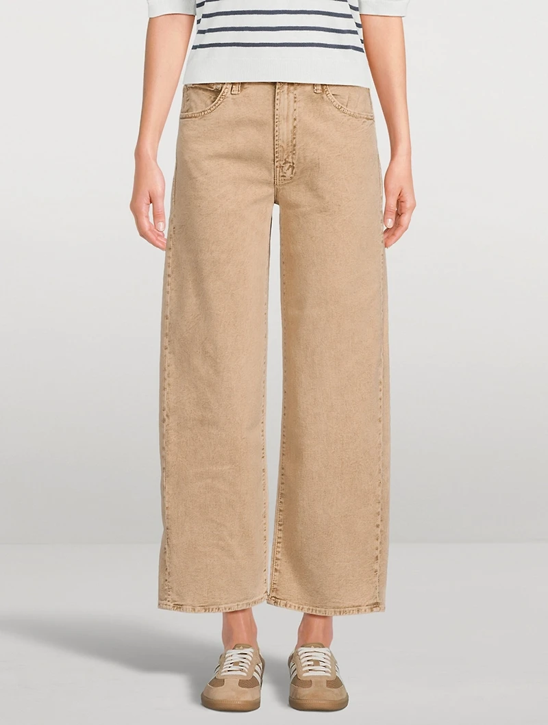 The Dodger Wide-Leg Ankle Jeans