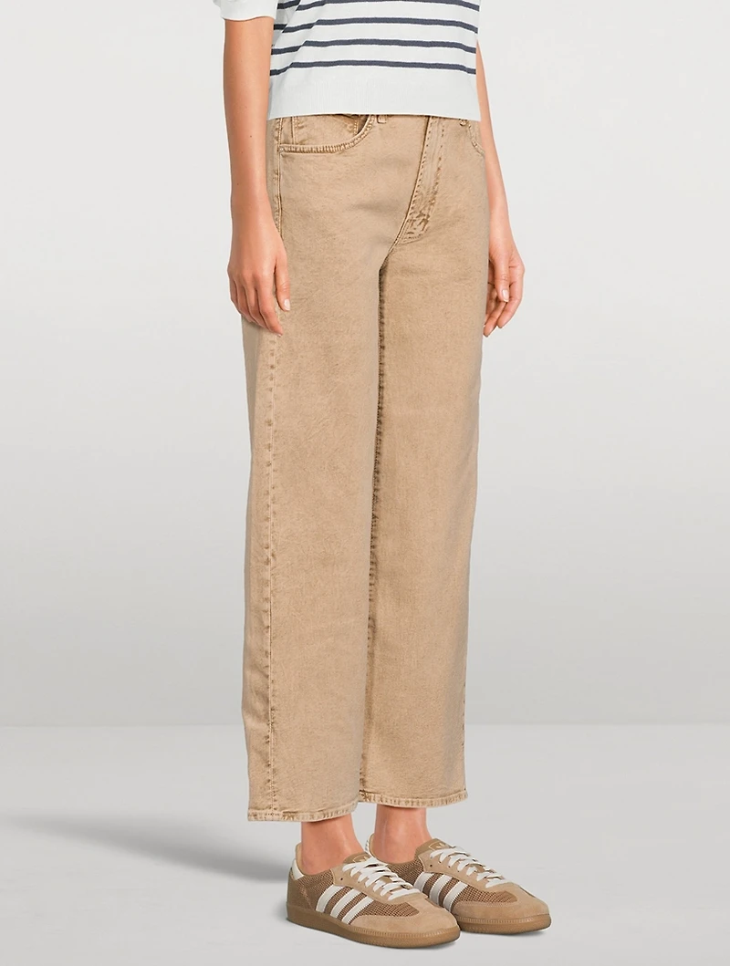 The Dodger Wide-Leg Ankle Jeans
