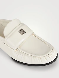 4G Leather Loafer Mules