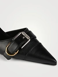 Voyou Leather Slingback Pumps