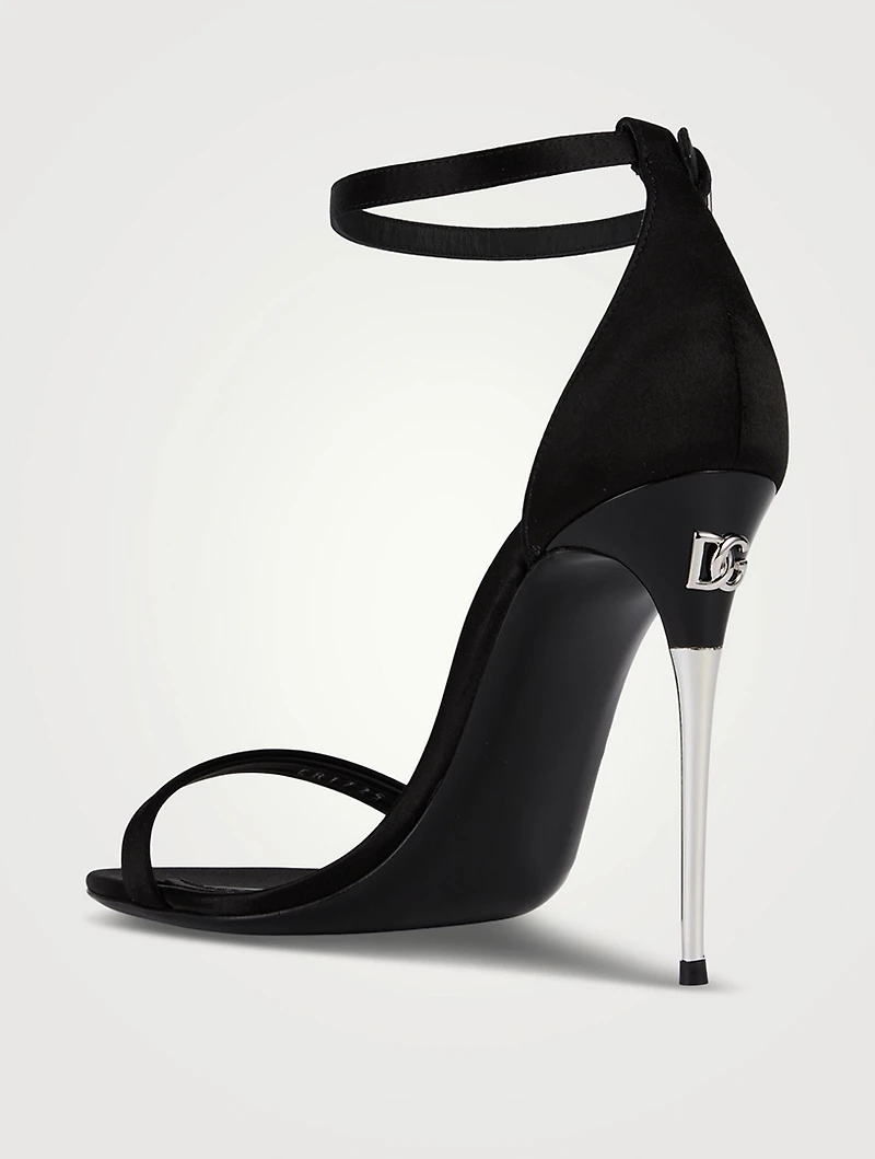 Keira Satin Sandals
