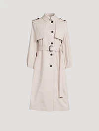 Alia Belted Trench Coat