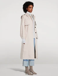 Alia Belted Trench Coat