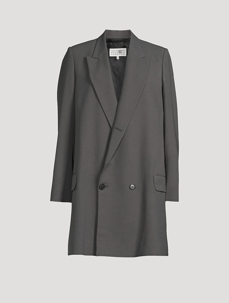 Oversized Double-Breasted Blazer
