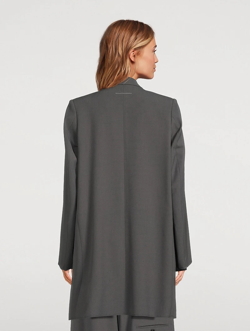 Oversized Double-Breasted Blazer