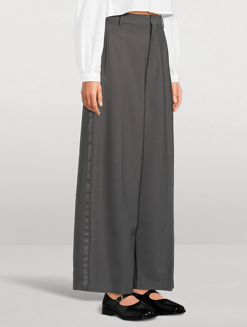 Wide-Leg Trousers
