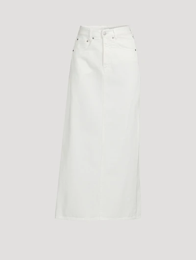 Denim Maxi Skirt