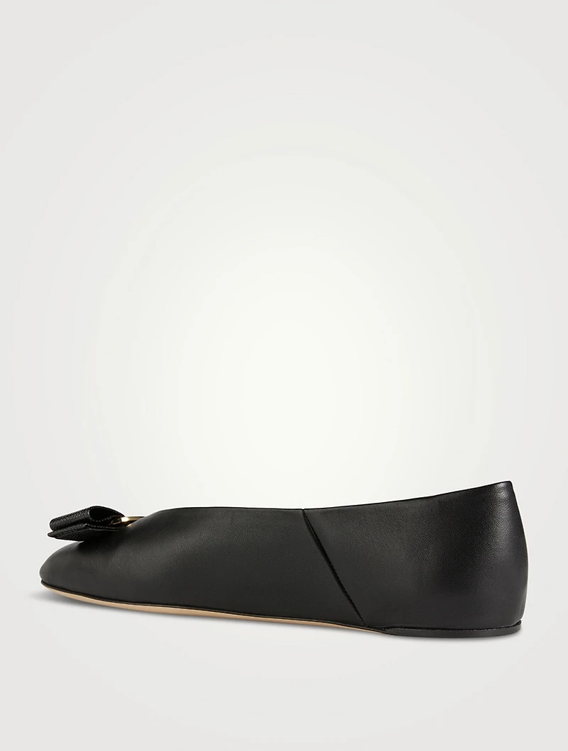 Vanna Leather Ballet Flats
