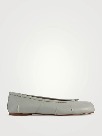 Tabi Leather Ballerina Flats