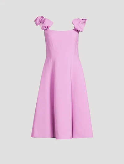 Off-The-Shoulder Midi Dress