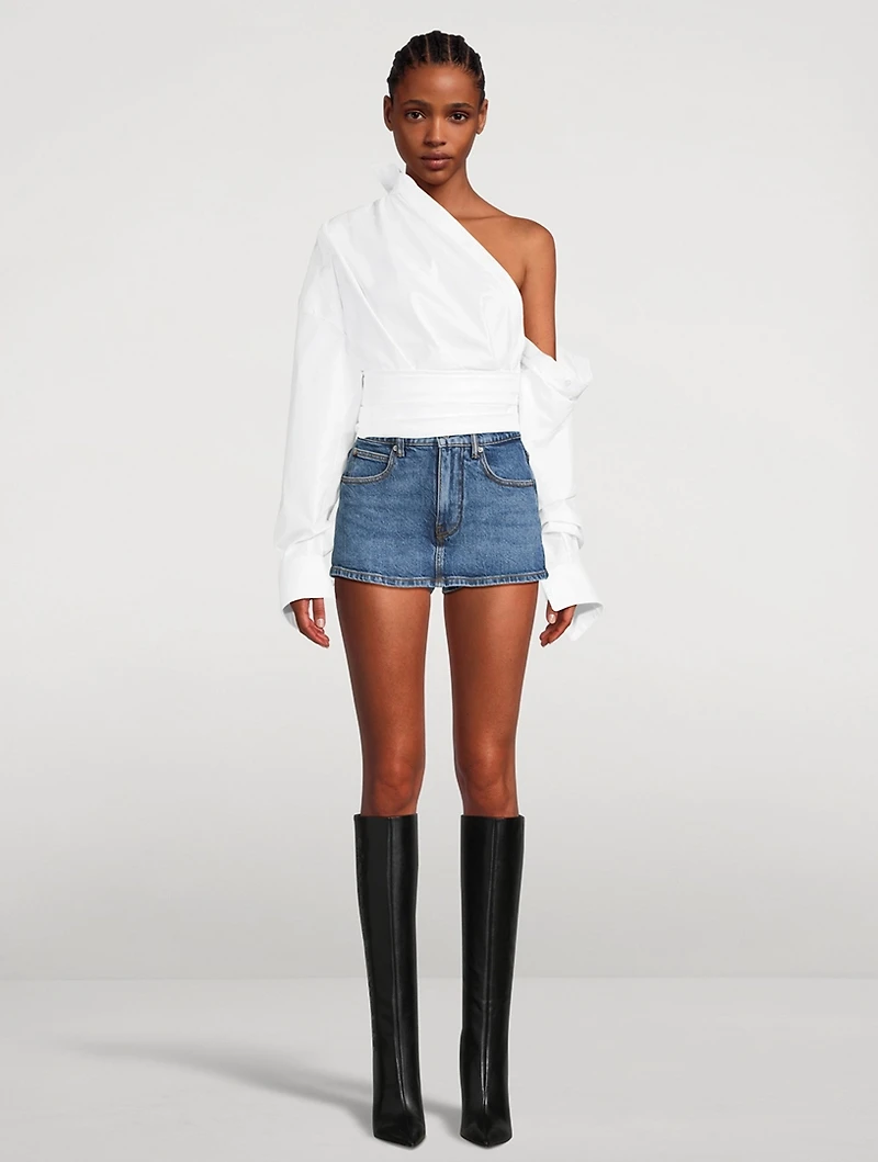 Denim Skort