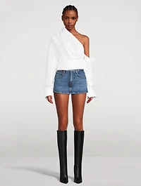 Denim Skort