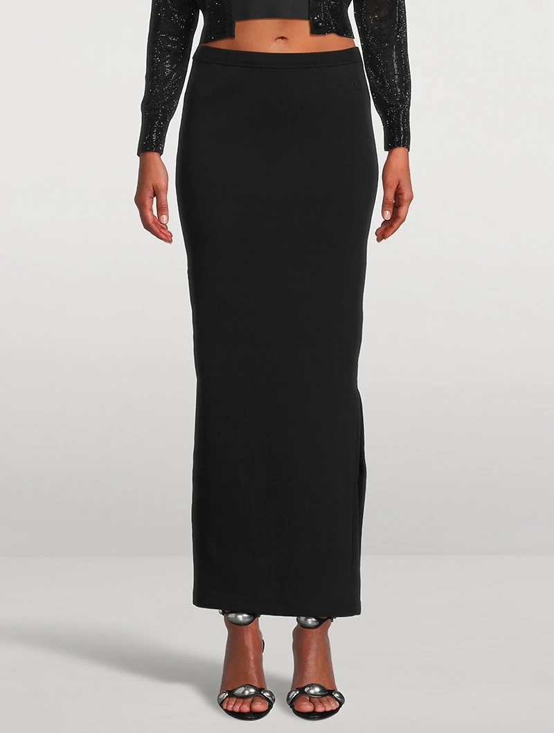 Embossed Column Skirt
