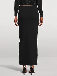 Embossed Column Skirt