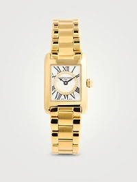 Classics Carrée Quartz Goldtone Stainless Steel Watch