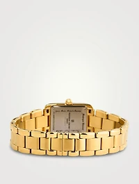 Classics Carrée Quartz Goldtone Stainless Steel Watch