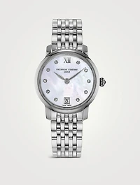 Slimline Quartz Stainless Steel Watch
