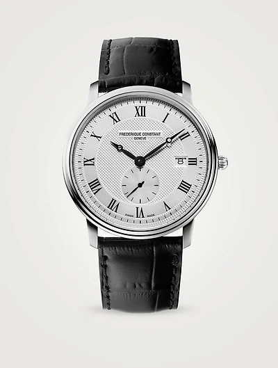 Slimline Quartz Stainless Steel Watch