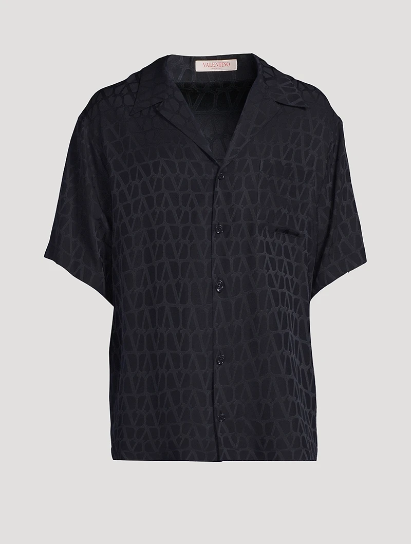 Toile Iconographe Silk Bowling Shirt