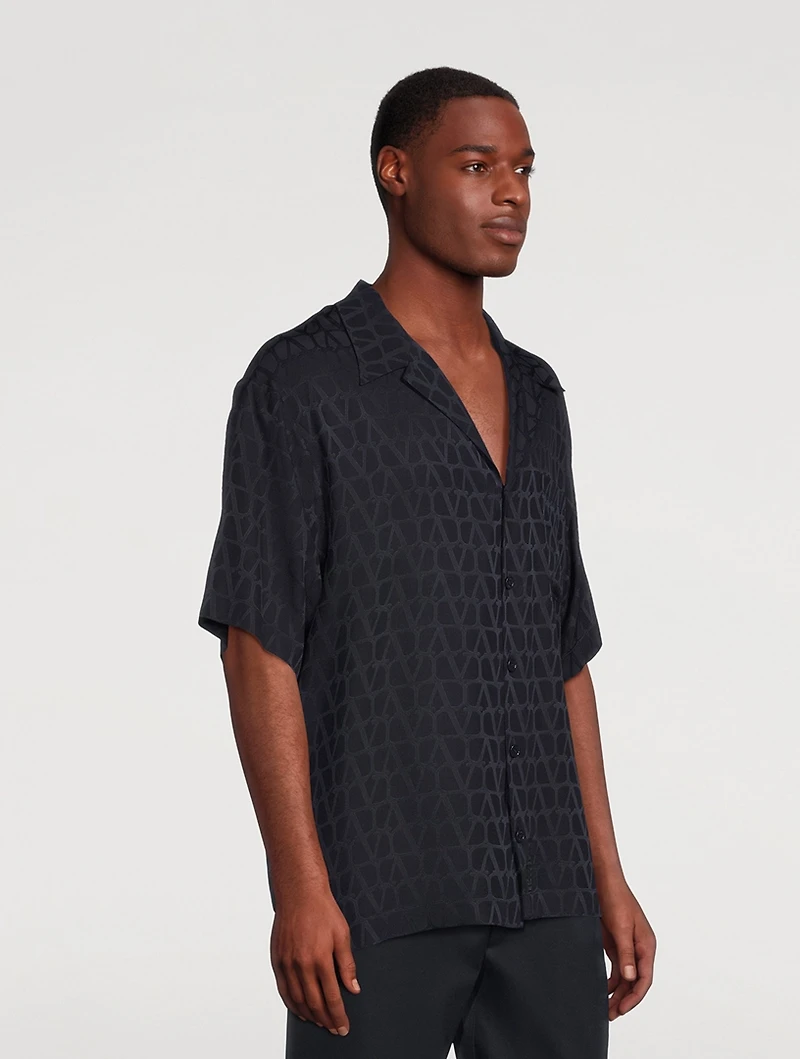 Toile Iconographe Silk Bowling Shirt