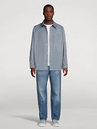 Nylon Shirt Jacket