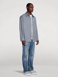 Nylon Shirt Jacket