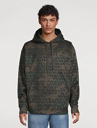 Hoodie Toile Iconographe Camouflage Print