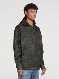 Hoodie Toile Iconographe Camouflage Print