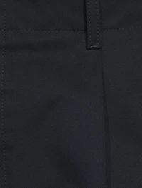 Cropped Cotton Trousers