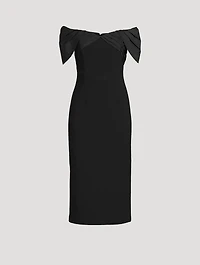 Juliana Off-The-Shoulder Midi Dress