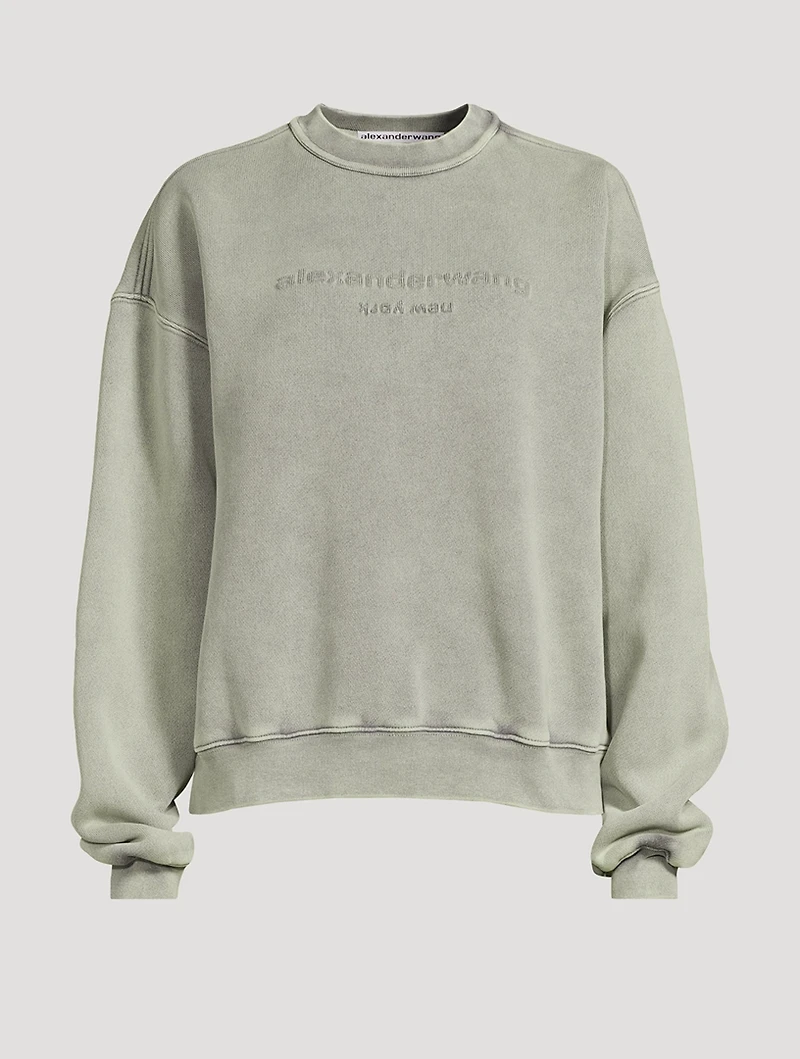 Acid Wash Sweatshirt