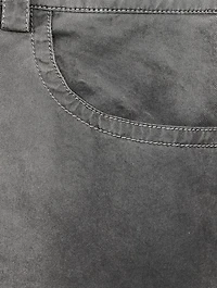 Cotton Low-Rise Pants