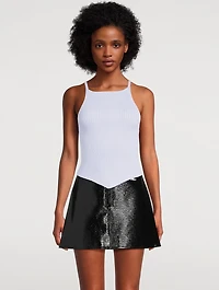 Rib-Knit Tank Top